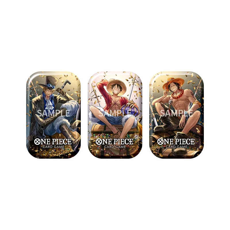 LOT DE 3 MINI TIN TS-02 VOL2 / CARTE ONE PIECE ANGLAISE