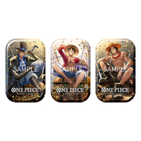 LOT DE 3 MINI TIN TS-02 VOL2 / CARTE ONE PIECE ANGLAISE
