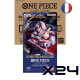 CARTON DE 24 BOOSTERS SOUS BLISTERS ONE PIECE OP-14 LES SEPT DE LA MER D'AZUR / CARTE VF