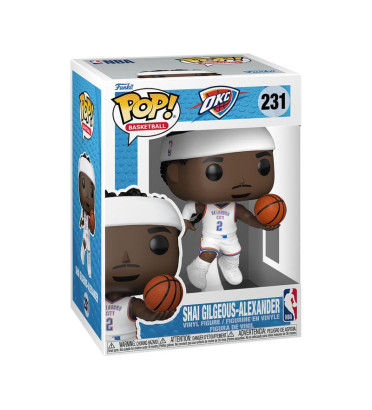 SHAI GILGEOUS ALEXANDER HOME / THUNDER / FIGURINE FUNKO POP SHAI GILGEOUS ALEXANDER HOME / THUNDER / FIGURINE FUNKO POP