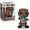 MACE WINDU ELEC / STAR WARS / FIGURINE FUNKO POP / EXCLUSIVE SPECIAL EDITION / GITD