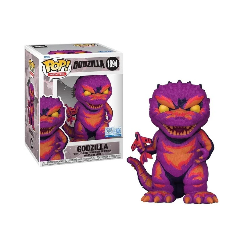 GODZILLA RETRO FUTURISM PREMIUM / GODZILLA / FIGURINE FUNKO POP / EXCLUSIVE SPECIAL EDITION
