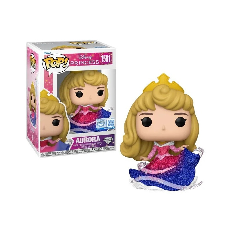 AURORA / ULTIMATE PRINCESS / FIGURINE FUNKO POP / EXCLUSIVE SPECIAL EDITION / DIAMOND