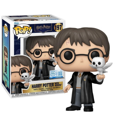 HARRY POTTER WITH HEDWIG / HARRY POTTER / FIGURINE FUNKO POP / EXCLUSIVE SPECIAL EDITION