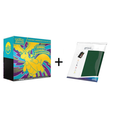 BUNDLE COFFRET DRESSEUR D'ELITE ETB ME2.5 + CLASSEUR XENOSKIN 480 POCKET / CARTE POKEMON VF