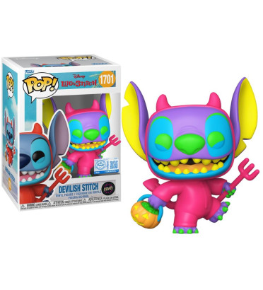 DEVILISH STITCH / LILO ET STITCH / FIGURINE FUNKO POP / EXCLUSIVE SPECIAL EDITION / CHASE