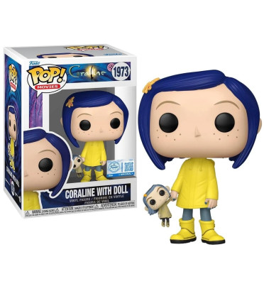 CORALINE WITH DOLL / CORALINE / FIGURINE FUNKO POP / EXCLUSIVE SPECIAL EDITION