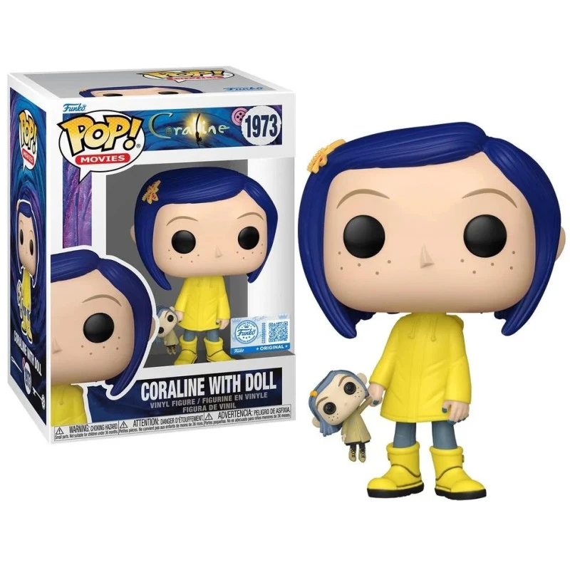 CORALINE WITH DOLL / CORALINE / FIGURINE FUNKO POP / EXCLUSIVE SPECIAL EDITION CORALINE WITH DOLL / CORALINE / FIGURINE FUNKO POP / EXCLUSIVE SPECIAL EDITION