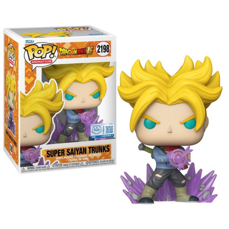 SUPER SAIYAN TRUNKS / DRAGON BALL SUPER / FIGURINE FUNKO POP / EXCLUSIVE SPECIAL EDITION