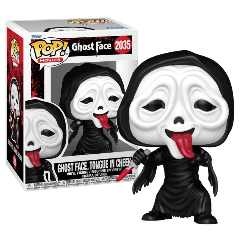 GHOST FACE TONGUE IN CHEEK / GHOST FACE / FIGURINE FUNKO POP