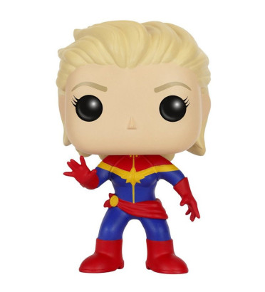 CAPTAIN MARVEL UNMASKED / MARVEL / FIGURINE FUNKO POP