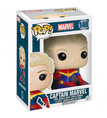 CAPTAIN MARVEL UNMASKED / MARVEL / FIGURINE FUNKO POP