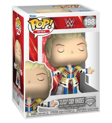 CODY RHODES THE AMERICAN NIGHTMARE / WWE / FIGURINE FUNKO POP / DIAMOND CODY RHODES THE AMERICAN NIGHTMARE / WWE / FIGURINE FUNKO POP / DIAMOND