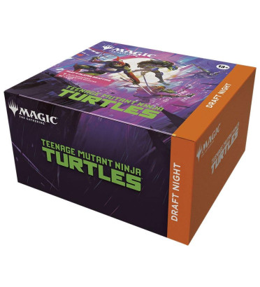 DRAFT NIGHT TEENAGE MUTANT NINJA TURTLES / CARTE MAGIC ANGLAISE