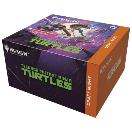 DRAFT NIGHT TEENAGE MUTANT NINJA TURTLES / CARTE MAGIC ANGLAISE