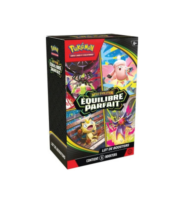 BUNDLE DE 6 BOOSTERS EQUILIBRE PARFAIT ME03 / CARTE POKEMON VF