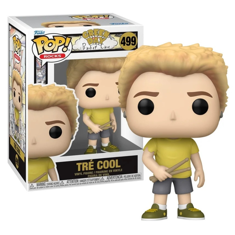 TRE COOL BASKET CASE / GREEN DAY / FIGURINE FUNKO POP