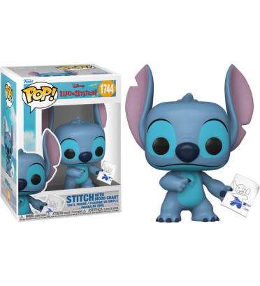 STITCH WITH MOOD CHART / LILO ET STITCH / FIGURINE FUNKO POP