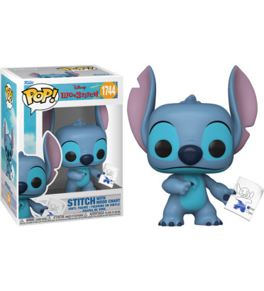 STITCH WITH MOOD CHART / LILO ET STITCH / FIGURINE FUNKO POP STITCH WITH MOOD CHART / LILO ET STITCH / FIGURINE FUNKO POP