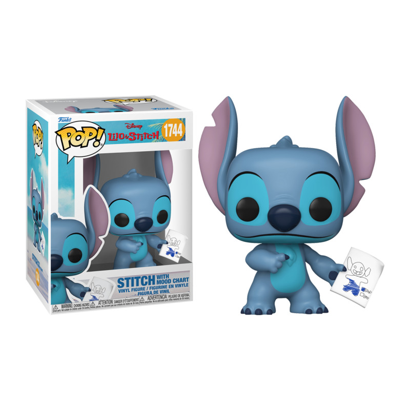 STITCH WITH MOOD CHART / LILO ET STITCH / FIGURINE FUNKO POP