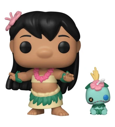HULA LILO WITH SCRUMP / LILO ET STITCH / FIGURINE FUNKO POP