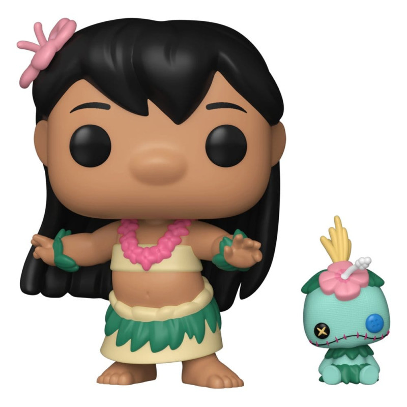 HULA LILO WITH SCRUMP / LILO ET STITCH / FIGURINE FUNKO POP