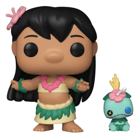 HULA LILO WITH SCRUMP / LILO ET STITCH / FIGURINE FUNKO POP