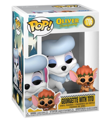 GEORGETTE WITH TITO / OLIVER AND COMPANY / FIGURINE FUNKO POP