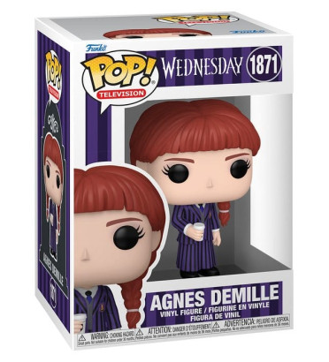 AGNES DEMILLE / MERCREDI / FIGURINE FUNKO POP