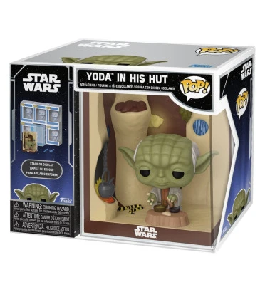 YODA IN HIS HUT / STAR WARS / FIGURINE FUNKO POP