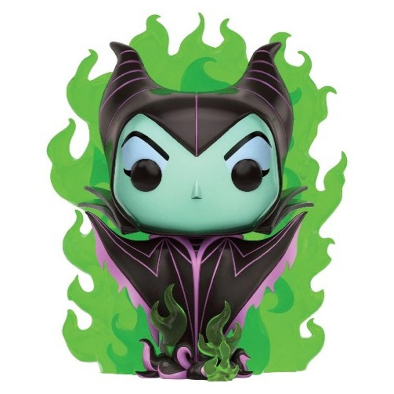 Figurine Maleficent Flamme Verte / La Belle Au Bois Dormant / Funko Pop  Disney 232 / Exclusive