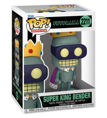 SUPER KING BENDER / FUTURAMA / FIGURINE FUNKO POP