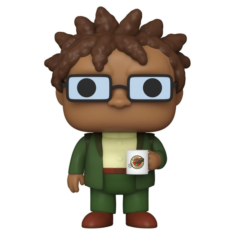 HERMES CONRAD WITH MUG / FUTURAMA / FIGURINE FUNKO POP