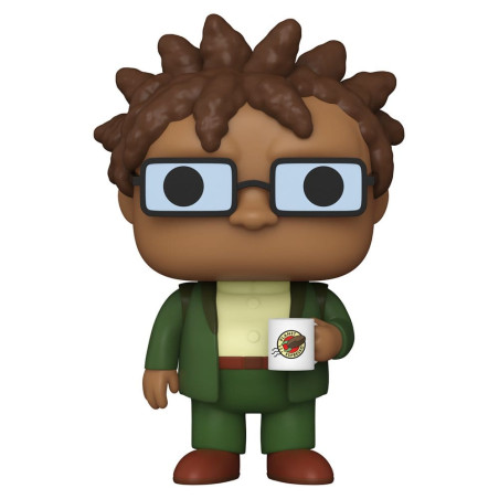 HERMES CONRAD WITH MUG / FUTURAMA / FIGURINE FUNKO POP