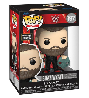BRAY WYATT LIGHTS UP / WWE / FIGURINE FUNKO POP BRAY WYATT LIGHTS UP / WWE / FIGURINE FUNKO POP