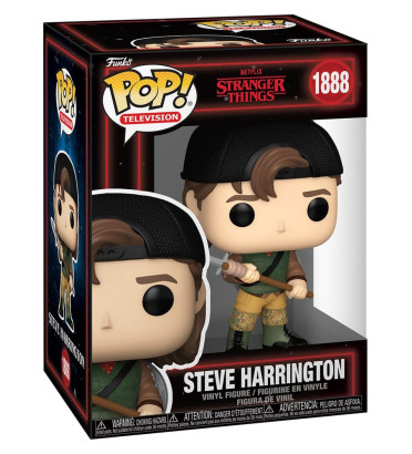 STEVE HARRINGTON AVEC LANCE / STRANGER THINGS / FIGURINE FUNKO POP