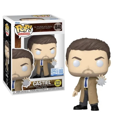 CASTIEL / SUPERNATURAL JOIN THE HUNT / FIGURINE FUNKO POP / EXCLUSIVE SPECIAL EDITION / GITD CASTIEL / SUPERNATURAL JOIN THE HUNT / FIGURINE FUNKO POP / EXCLUSIVE SPECIAL EDITION / GITD