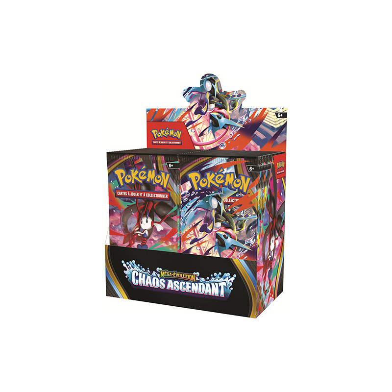 DISPLAY DE 36 BOOSTERS CHAOS ASCENDANTS ME04 / CARTE POKEMON VF