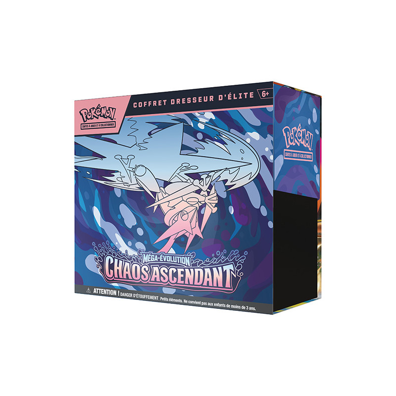 COFFRET DRESSEUR ELITE CHAOS ASCENDANTS ME04 / CARTE POKEMON VF