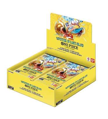 DISPLAY DE 24 BOOSTERS ADVENTURE ON KAMI'S ISLAND OP15 / CARTE ONE PIECE ANGLAISE