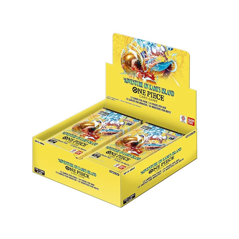 DISPLAY DE 24 BOOSTERS ADVENTURE ON KAMI'S ISLAND OP15 / CARTE ONE PIECE ANGLAISE