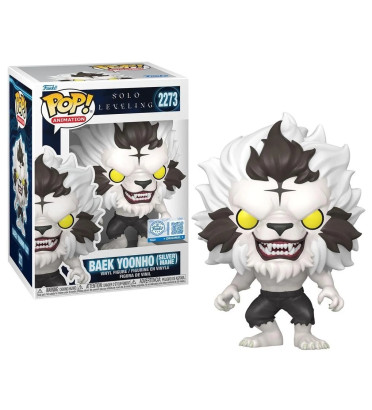 BAEK YOONHO SILVER MANE / SOLO LEVELING / FIGURINE FUNKO POP / EXCLUSIVE SPECIAL EDITION