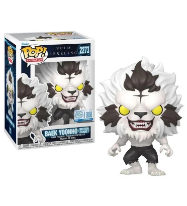 BAEK YOONHO SILVER MANE / SOLO LEVELING / FIGURINE FUNKO POP / EXCLUSIVE SPECIAL EDITION BAEK YOONHO SILVER MANE / SOLO LEVELING / FIGURINE FUNKO POP / EXCLUSIVE SPECIAL EDITION