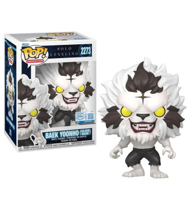 BAEK YOONHO SILVER MANE / SOLO LEVELING / FIGURINE FUNKO POP / EXCLUSIVE SPECIAL EDITION BAEK YOONHO SILVER MANE / SOLO LEVELING / FIGURINE FUNKO POP / EXCLUSIVE SPECIAL EDITION