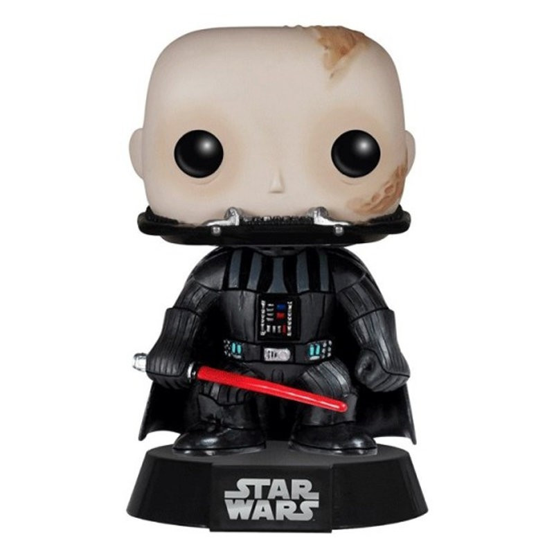 UNMASKED VADER / STAR WARS / FIGURINE FUNKO POP