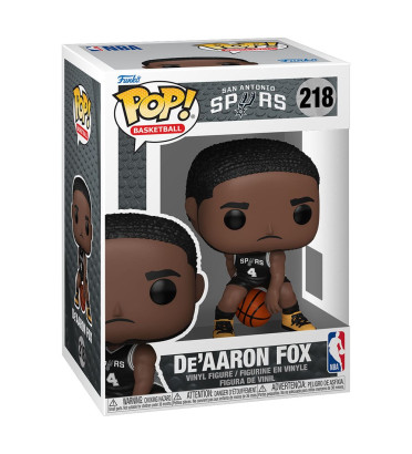 DE AARON FOX ICON EDITION UNIFORM 2025 / SPURS / FIGURINE FUNKO POP