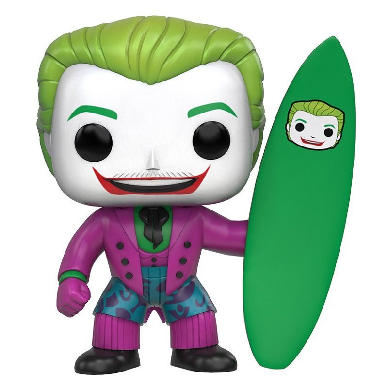 FUNKO POP! Surf’s up! Batman/The Joker Pop! Heroes DC Batman Surfs Up! The Joker #134 Vinyl Figure