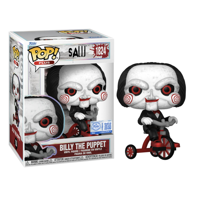 BILLY THE PUPPET ON TRICYLE / SAW / FIGURINE FUNKO POP / EXCLUSIVE SPECIAL EDITION