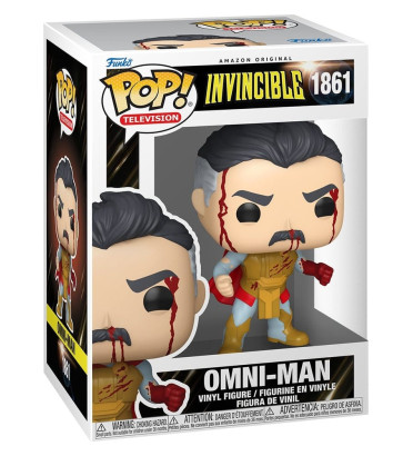 OMNI MAN ARMOR BLOODY / INVINCIBLE / FIGURINE FUNKO POP