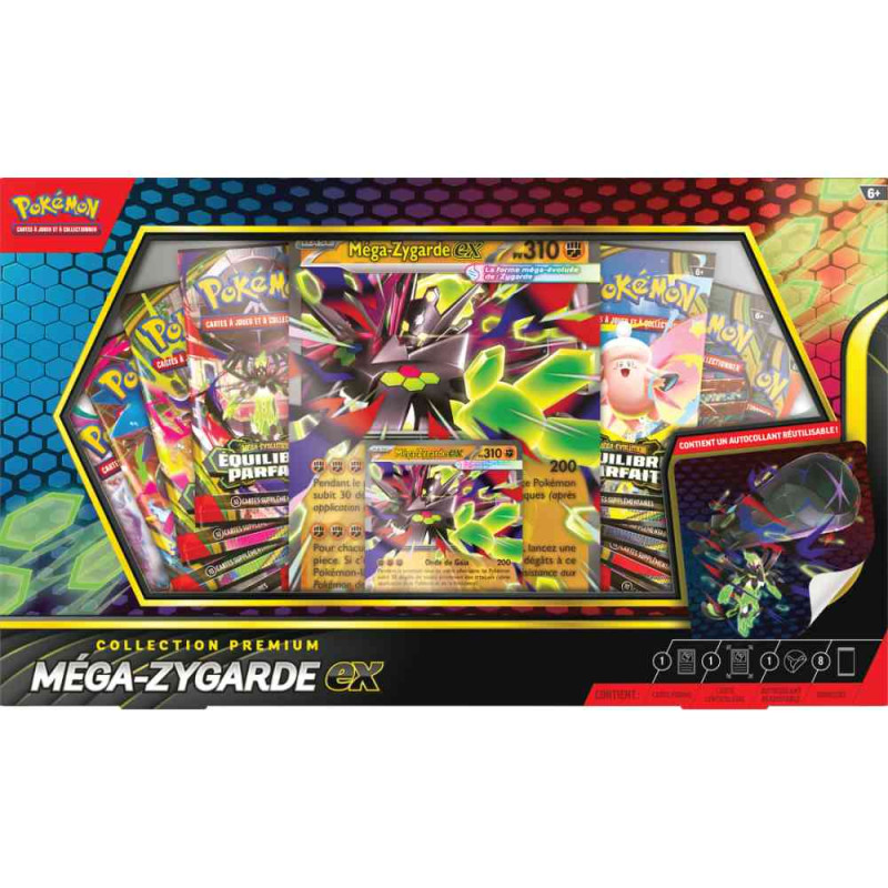 COLLECTION PREMIUM MEGA-ZYGARDE EX / CARTE POKEMON VF
